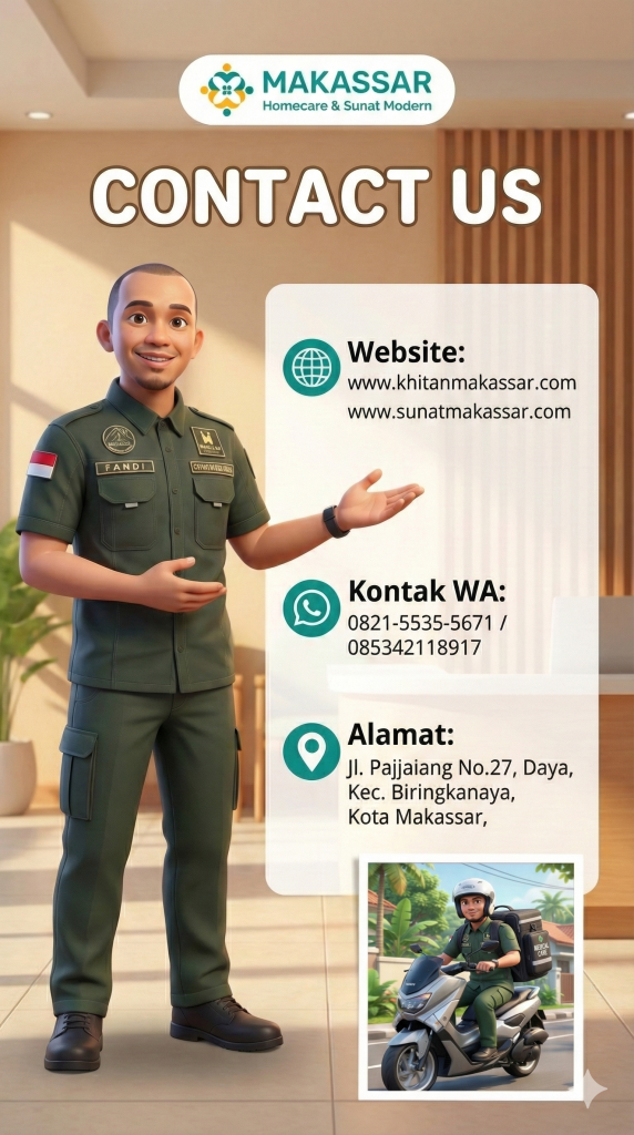 Tempat Khitan dan Sunat Terbaik di Makassar: Aman, Modern, dan Ditangani Tenaga Medis